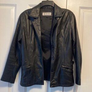 Jones New York Genuine Leather Women's Jacket, Size Small